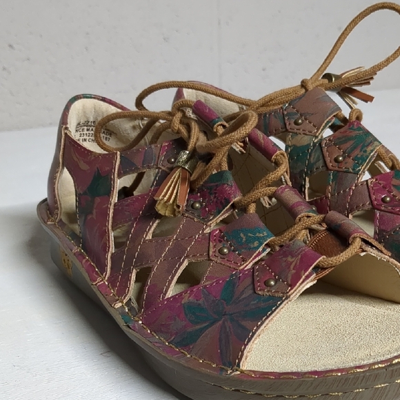 Alegria Valerie Southwestern Romance Gladiator Sandal EU 38,US 8/8.5 NWOT - Picture 6 of 9
